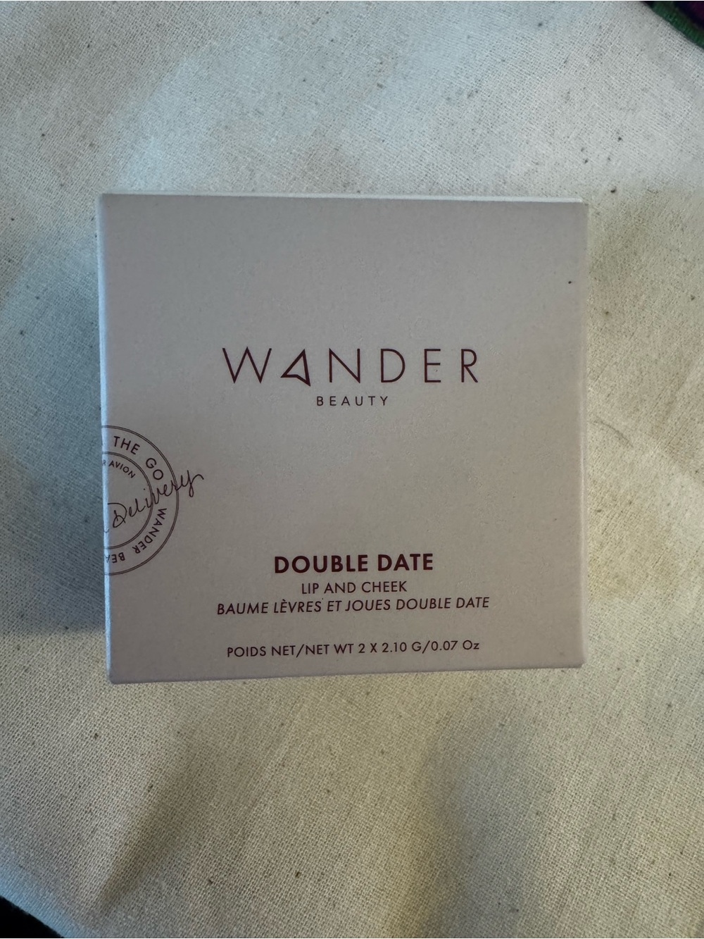 Wander Beauty Double Date Lip and Cheek - Pale Pink